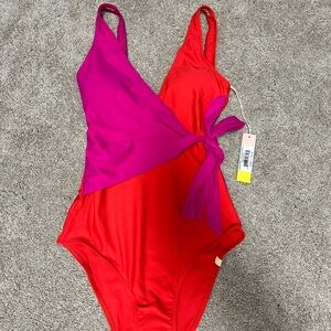 NWT size 2 long torso Perfect Wrap Summersalt Swimsuit
